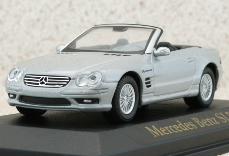 MB Mercedes Benz SL 55 - silver - YATMING 1:43
