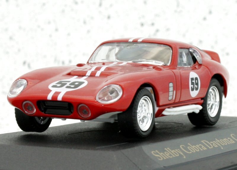 SHELBY Cobra Daytona Coupe - 1965 - red - YATMING 1:43