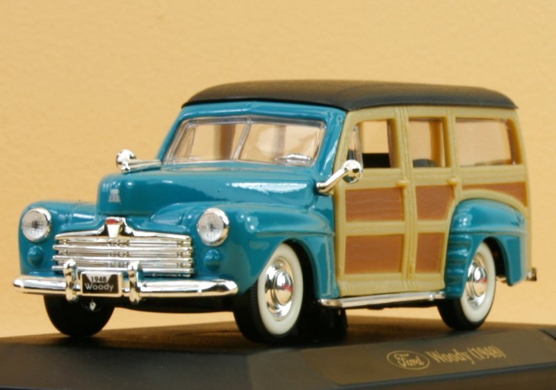 FORD Woody - 1948 - seagreen - YATMING 1:43