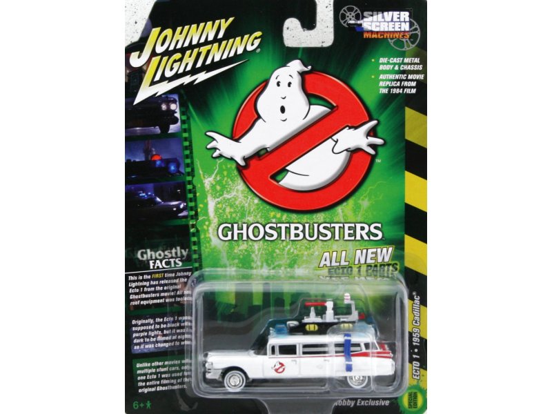 CADILLAC Ecto 1 - Ghostbusters - Johnny Lightning 1:64