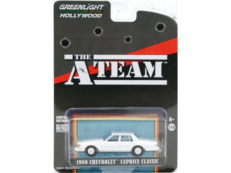 CHEVROLET Caprice Classic - 1980 - A-Team - white - Greenlight 1:64