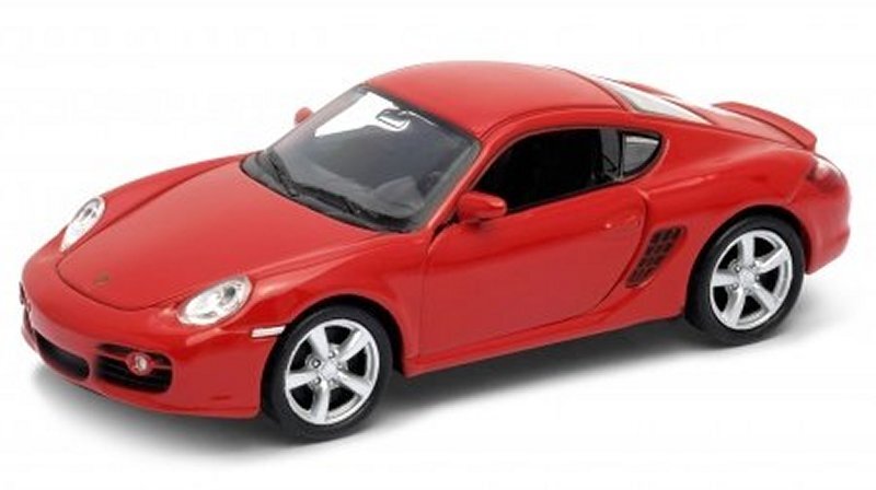 PORSCHE Cayman S - red - WELLY 1:87