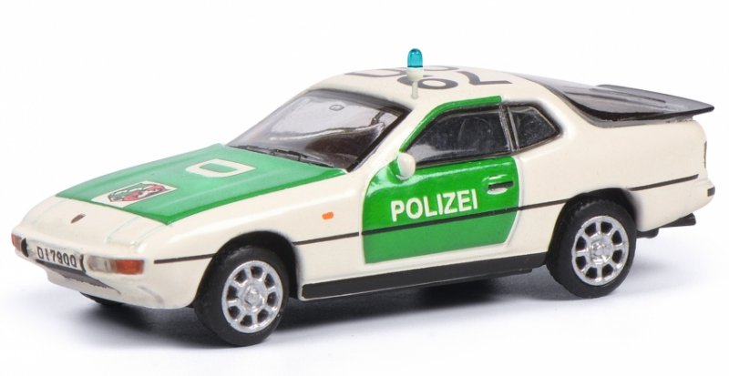 PORSCHE 924 - Police - SCHUCO 1:87