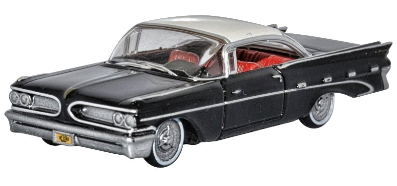 PONTIAC Bonneville Coupe - 1959 - black / white - Oxford 1:87
