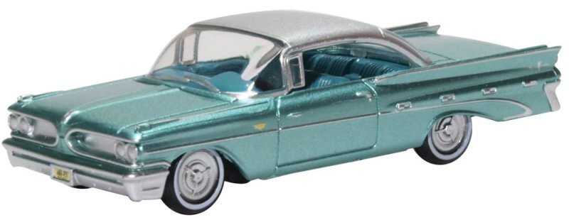 PONTIAC Bonneville - 1959 - Seaspray green - Oxford 1:87