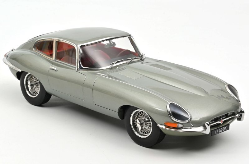 JAGUAR E-Type Coupe - 1964 - greymetallic - Norev 1:12