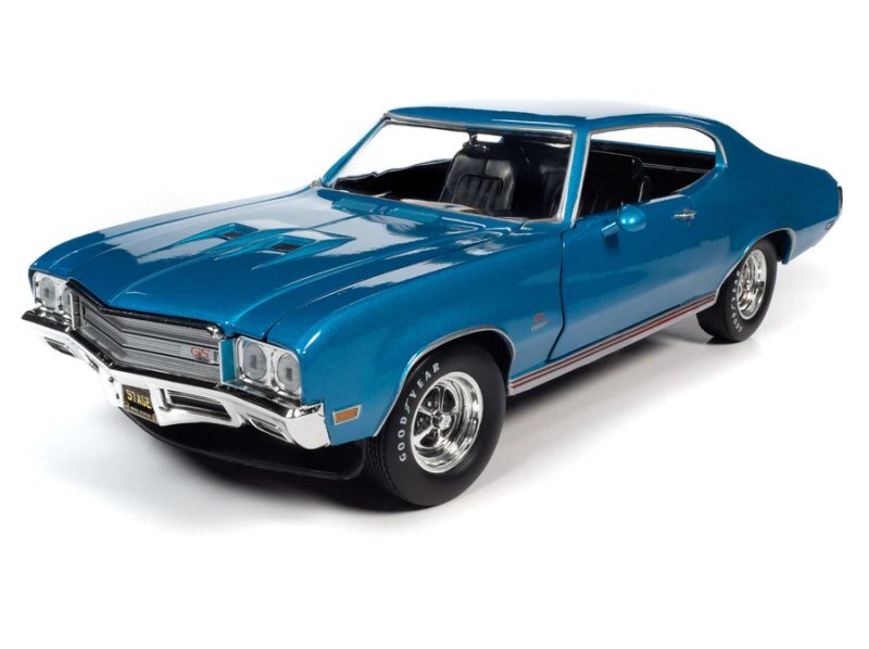 BUICK GS Stage 1 - 1971 - bluemetallic - Auto World 1:18