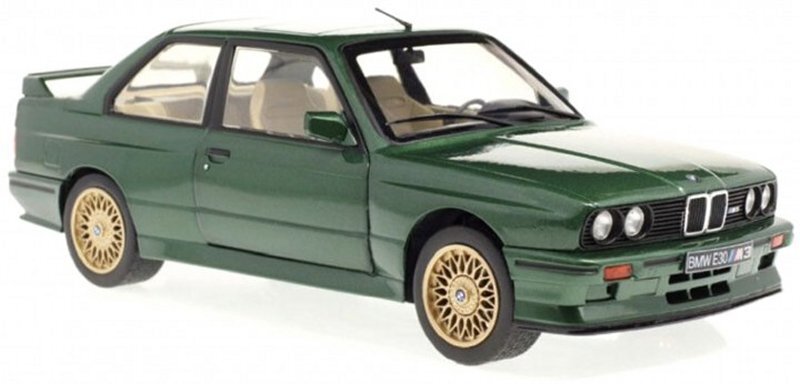 BMW M3 Coupe / E30 - 1990 - british racing green - SOLIDO 1:18