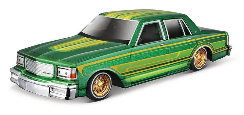 CHEVROLET Caprice - Lowrider - 1987 - greenmetallic - Maisto 1:25