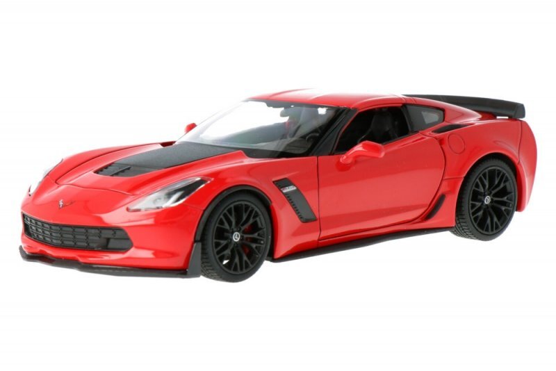 CHEVROLET Corvette Z06 - 2017 - red - WELLY 1:24