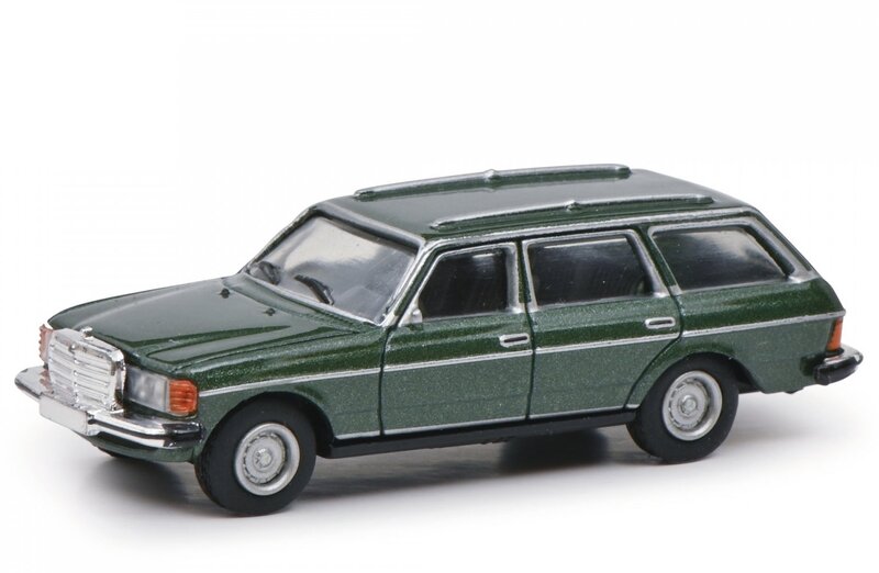 MB Mercedes Benz 280 TE - W123 - greenmetallic - SCHUCO 1:87