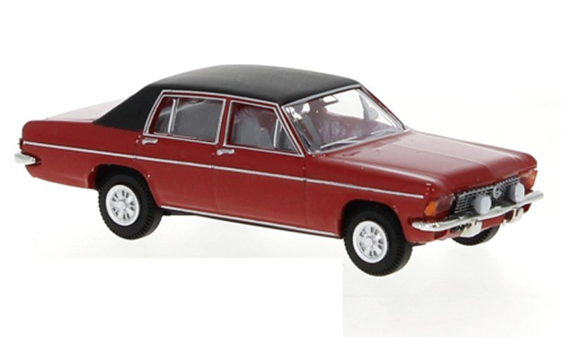 OPEL Diplomat B - 1969 - red / black - Brekina 1:87