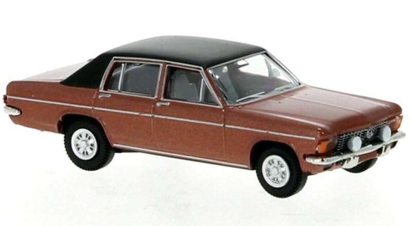 OPEL Diplomat B - 1969 - copper / black - Brekina 1:87