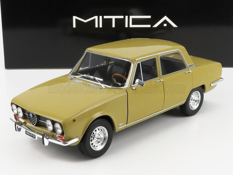 ALFA ROMEO 2000 Berlina - 1971 - piper giallo - MITICA 1:18