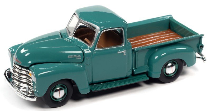 CHEVROLET 3100 Pick up - 1950 - Seacrest green - Johnny Lightning 1:64