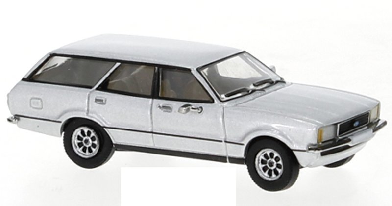 FORD Taunus TC 2 Turnier - 1976 - silver - Premium Classixxs 1:87