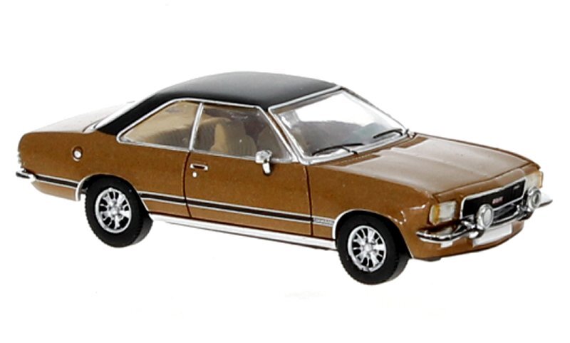 OPEL Commodore B Coupe - 1972 - brownmetallic / black - Premium Classixxs 1:87