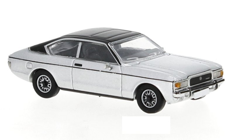 FORD Granada Mk I Coupe - 1974 - silver / black - Premium Classixxs 1:87