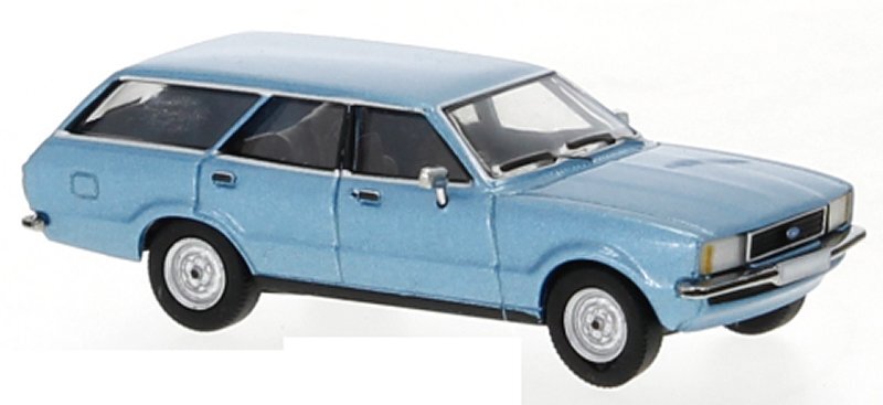 FORD Taunus TC 2 Turnier - 1976 - bluemetallic - Premium Classixxs 1:87