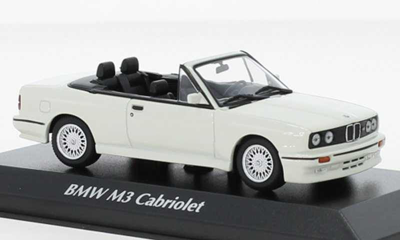 BMW M3 Cabrio - 1988 - white - Maxichamps 1:43
