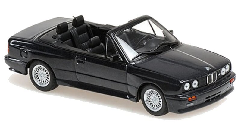 BMW M3 Cabrio - 1988 - darkbluemetallic - Maxichamps 1:43