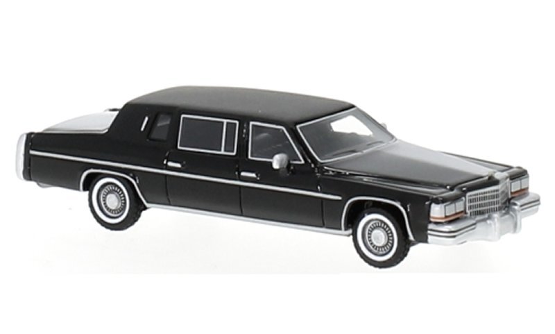 CADILLAC Fleetwood Formal Limousine - 1980 - black - BoS 1:87