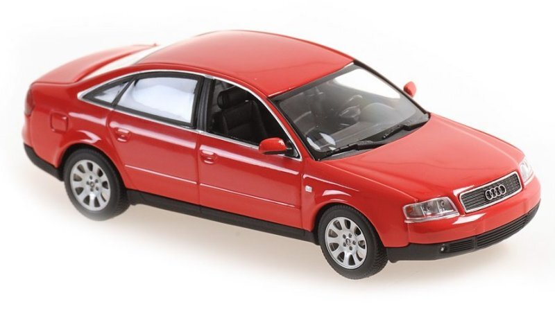 AUDI A6 - 1997 - red - Maxichamps 1:43