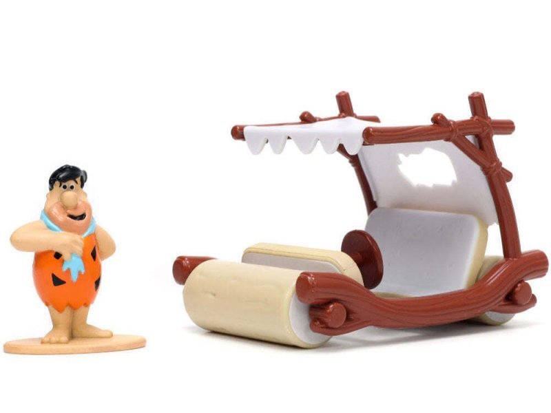 THE FLINTSTONES - Fred Figure & Flintmobile - JADA 1:32