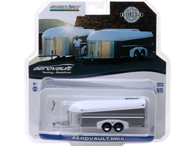 AEROVAULT MK II - silver / white - Greenlight 1:64