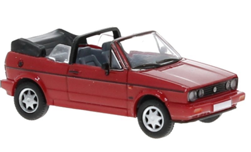 VW Volkswagen Golf I Cabrio - 1991 - red - PCX87 1:87