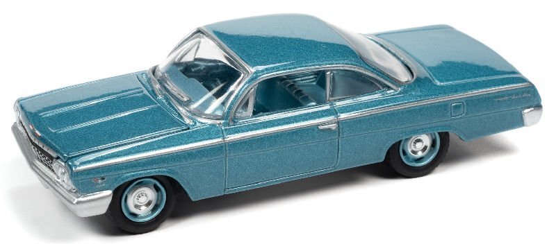 CHEVROLET Bel Air - 1962 - Twilight blue - Johnny Lightning 1:64