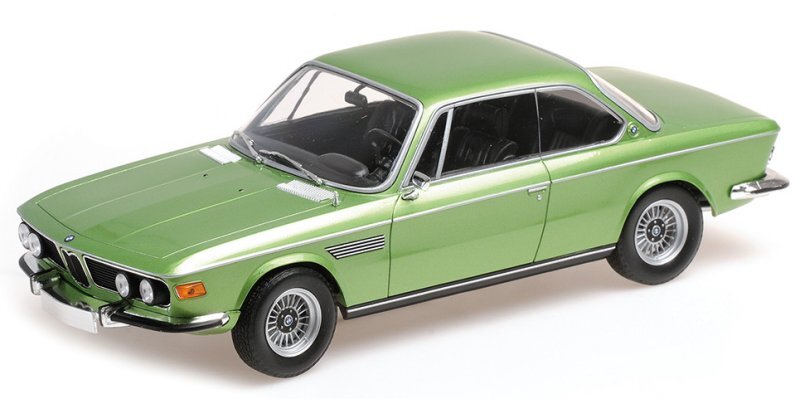 BMW 3.0 CSI - 1971 - greenmetallic - Minichamps 1:18