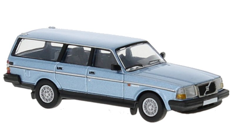 VOLVO 240 GL Kombi - 1989 - bluemetallic - PCX87 1:87