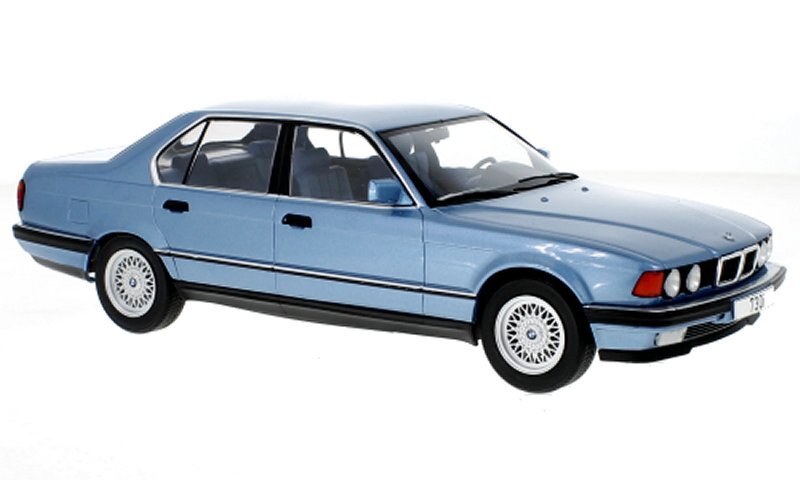 BMW 730i - E32 - 1992 - bluemetallic - MCG 1:18
