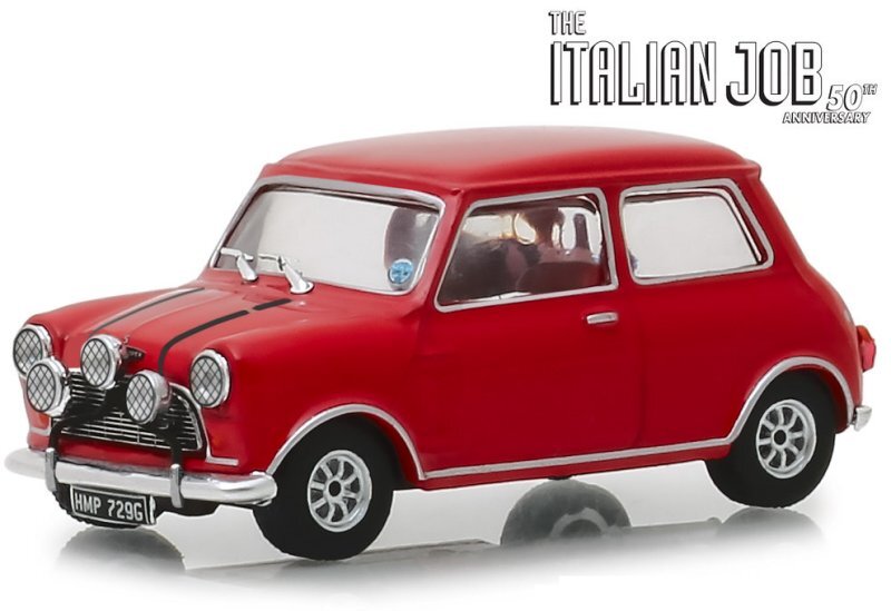 AUSTIN MINI Cooper S 1275 MkI - Italian Job - 1967 - red - Greenlight 1:43