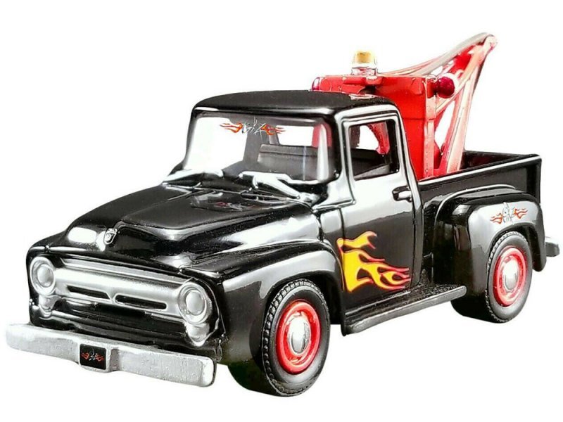 FORD F-100 Wrecker - Stacey David - 1956 - black - ACME 1:64