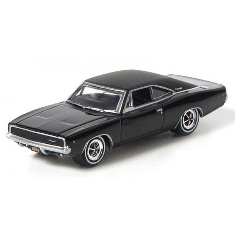 DODGE Charger R/T - 1968 - black - Greenlight 1:64