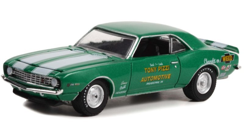 CHEVROLET Camaro Z/28 - 1969 - greenmetallic - Greenlight 1:64