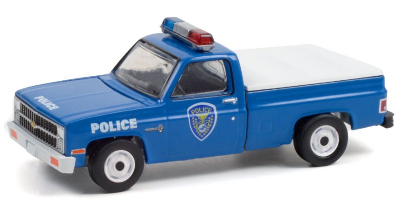 CHEVROLET C-10 Pick up - Conrail - 1981 - Railroad Police - Greenlight 1:64