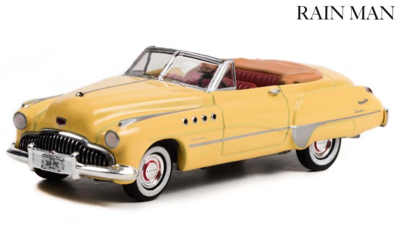 BUICK Roadmaster Convertible - 1949 - Rain Man - Greenlight 1:64