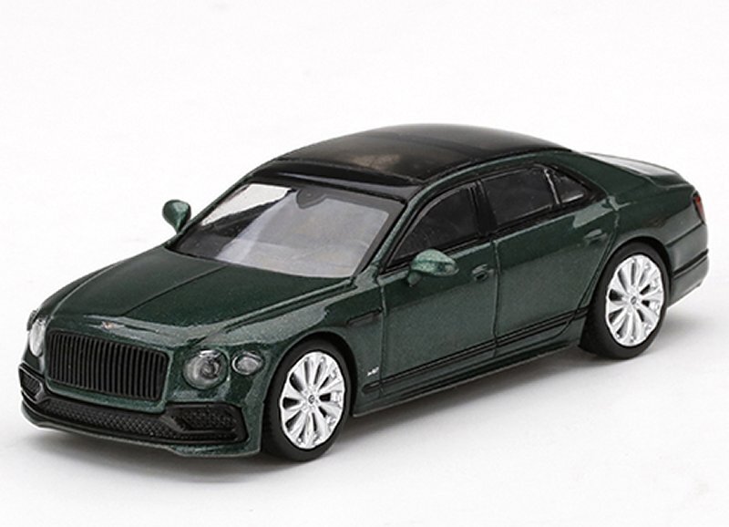 BENTLEY Flying Spur verdant - darkgreenmetallic - Mini GT 1:64