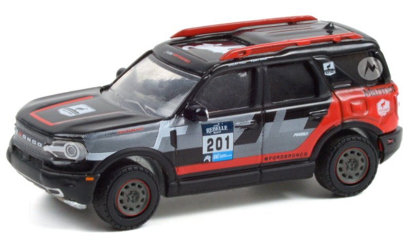 FORD Bronco Sport - #201 - 2021 - Rebelle Rally Winner - Greenlight 1:64