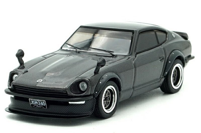 NISSAN Fairlady Z (S30) - dark grey - INNO 1:64