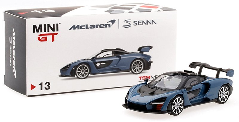 McLAREN Senna - Victory Grey - Mini GT 1:64