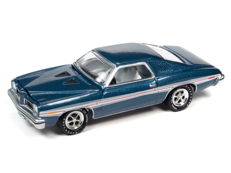 PONTIAC Le Mans GT - 1973 - bluemetallic - Johnny Lightning 1:64