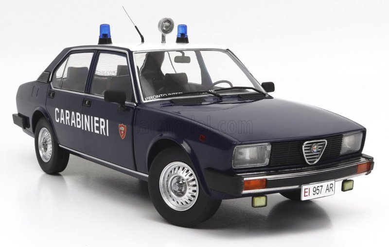 ALFA ROMEO Alfetta 2000 - Carabinieri - 1978 - Police - MITICA 1:18