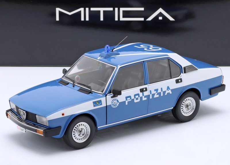 ALFA ROMEO Alfetta 2000 - Polizia Stradale - 1978 - Police - MITICA 1:18