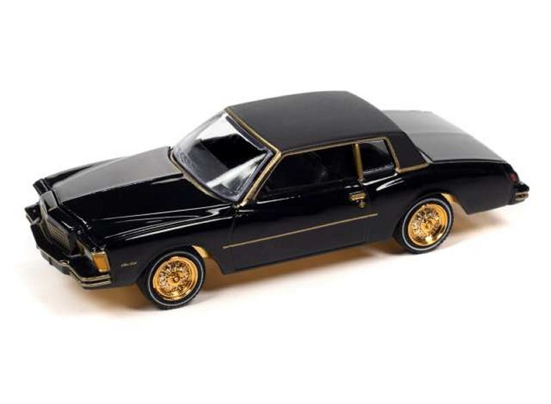 CHEVROLET Monte Carlo - Limited 2496 - 1978 - black / gold - Johnny Lightning 1: