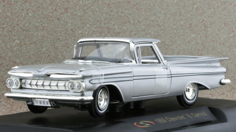 CHEVROLET El Camino - 1959 - silver - Signature Models 1:32