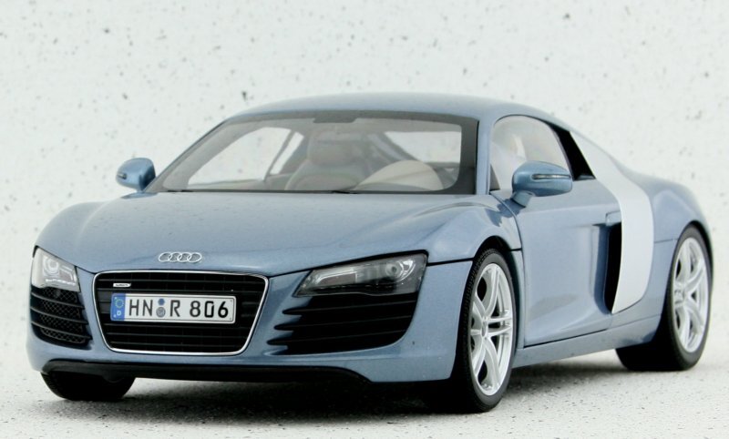 AUDI R8 - Jetblau - Audi Collection - Kyosho 1:18